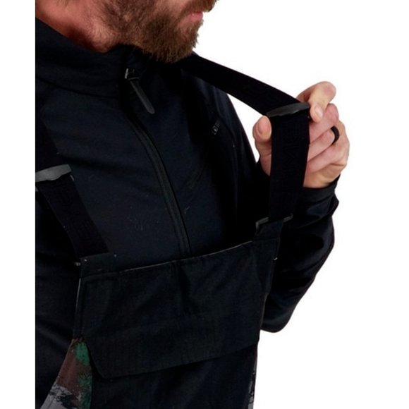 NWT Obermeyer Perseus Camouflage HydroBlock® Sport Ripstop-Weave Snow Ski Bib - Picture 8 of 8